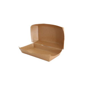 BOX KRAFT/PLA CERNIERA RETTANGOLARE 1000 ML