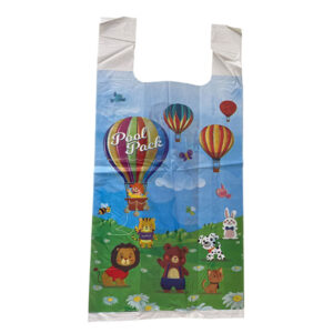 Borsa biocompostabile Mongolfiere