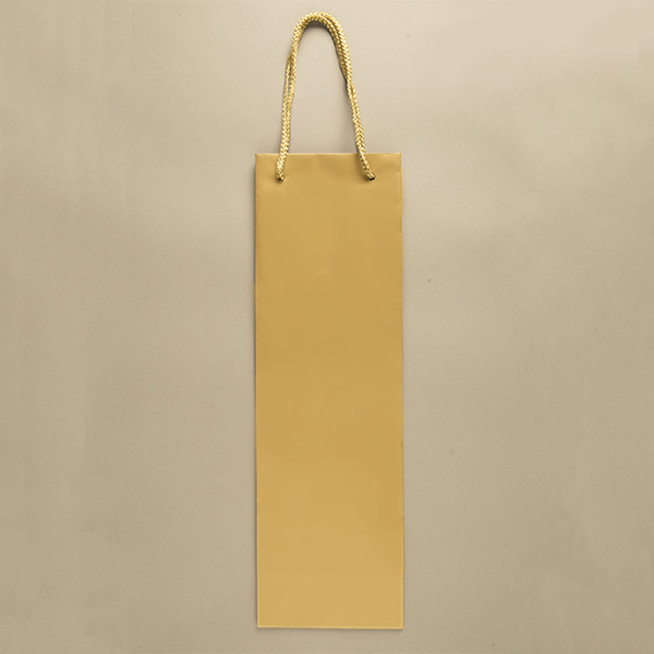 Shopper portabottiglia con manico a cordino